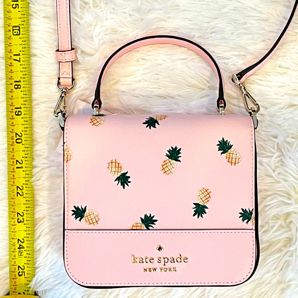 Kate Spade New York Staci Square Pineapple Crossbody🍍💕💐 - Picture 3 of 14